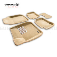 Текстильные 3D коврики Euromat3D Lux в салон для Nissan Teana (2014-) EM3D-003718T Бежевые Текстильные 3D коврики Euromat3D Lux в салон для Nissan Teana (2014-) EM3D-003718T Бежевые