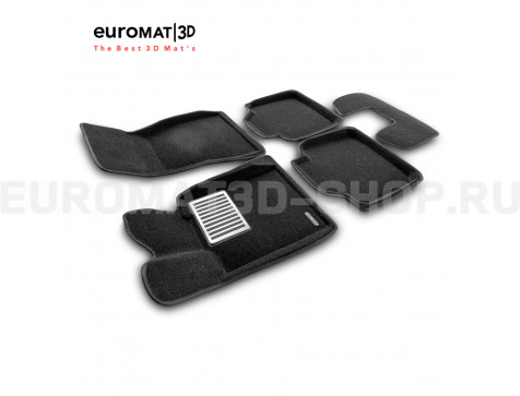 Текстильные 3D коврики Euromat3D Lux в салон для Bmw 3 GT (F34) № EM3D-001216 Текстильные 3D коврики Euromat3D Lux в салон для Bmw 3 GT (F34) № EM3D-001216