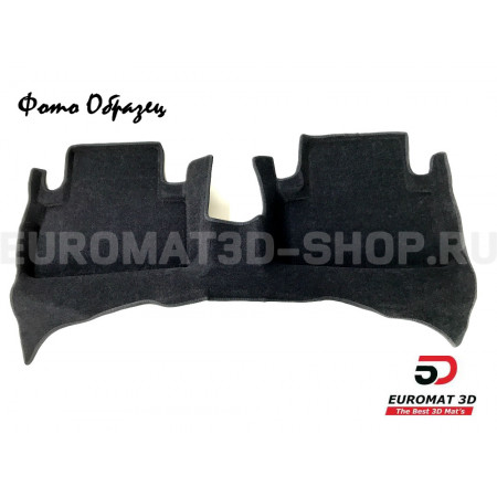 Текстильные 5D коврики с высоким бортом Euromat3D в салон для Hyundai Creta (2016-2020) № EM5D-002728