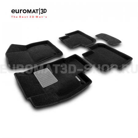 Текстильные 3D коврики Euromat3D Business в салон для Volkswagen Tiguan (2017-2024) (Укороченная) № EMC3D-005420 Текстильные 3D коврики Euromat3D Business в салон для Volkswagen Tiguan (2017-2024) (Укороченная) № EMC3D-005420