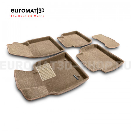 Текстильные 3D коврики Euromat3D Business в салон для Toyota Camry XV70 (2018-2024) № EMC3D-005101T Бежевые Текстильные 3D коврики Euromat3D Business в салон для Toyota Camry XV70 (2018-2024) № EMC3D-005101T Бежевые