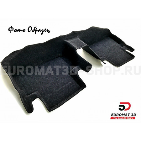 Текстильные 5D коврики с высоким бортом Euromat3D в салон для Hyundai Elantra (2011-2015) № EM5D-002701