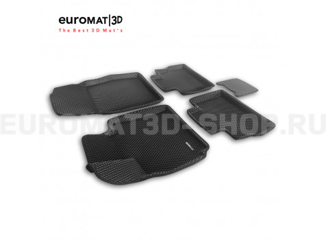 3D коврики Euromat3D EVA в салон для Exeed RX (2022-) № EM3DEVA-001427 3D коврики Euromat3D EVA в салон для Exeed RX (2022-) № EM3DEVA-001427