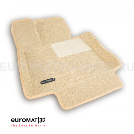 Текстильные 3D коврики Euromat3D Business в салон для Changan UNI-T (2023-) № EMC3D-001333T Бежевые Текстильные 3D коврики Euromat3D Business в салон для Changan UNI-T (2023-) № EMC3D-001333T Бежевые